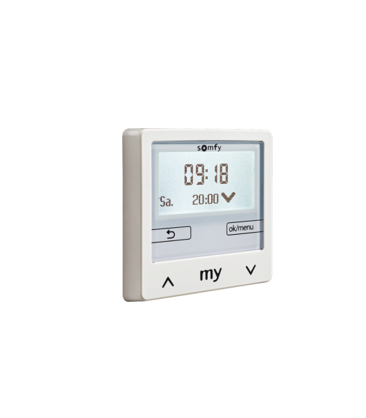 Somfy 1805284 Chronis Smoove IB+ Pure White ohne Rahmen